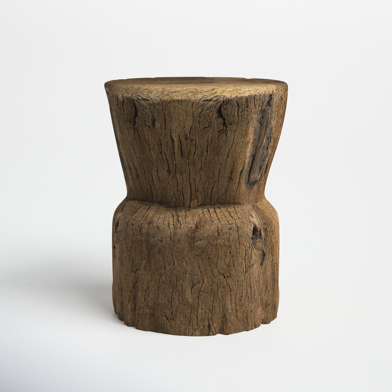 Joss & Main Eldora 14.2'' Tall Solid Wood Accent Stool & Reviews